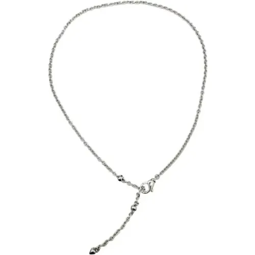 Pre-owned White Gold necklaces , female, Sizes: ONE SIZE - Bvlgari Vintage - Modalova