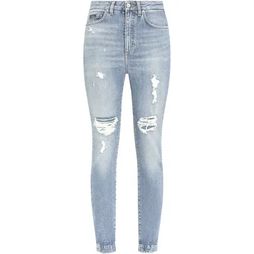 Elegante Audrey Skinny Jeans , Damen, Größe: 2XS - Dolce & Gabbana - Modalova