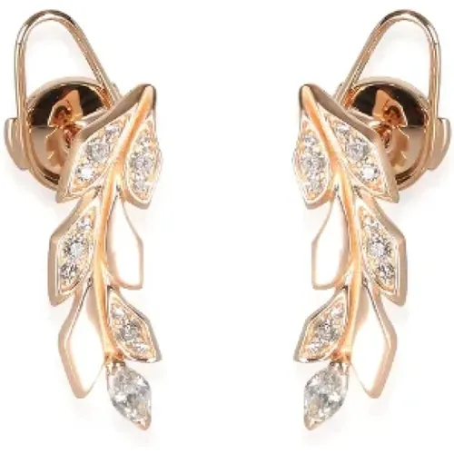 Pre-owned Rose Gold earrings , female, Sizes: ONE SIZE - Tiffany & Co. Pre-owned - Modalova