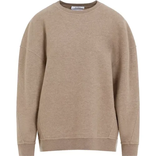 Neutrale Sweatshirt Aw24 , Damen, Größe: M - Max Mara - Modalova