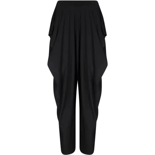 Asymmetric Design Trousers , female, Sizes: M - Issey Miyake - Modalova