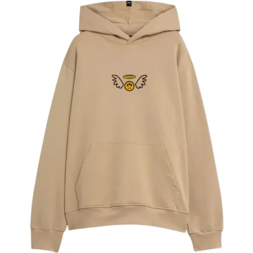 Beige Unisex Hoodie Felpa BARROW - BARROW - Modalova