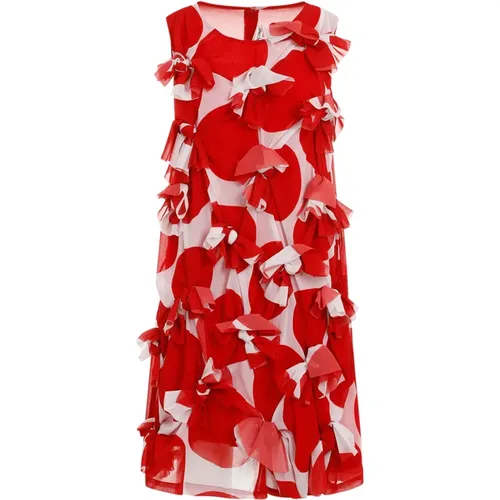 Floral Dress , female, Sizes: M - Comme des Garçons - Modalova