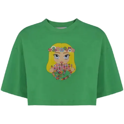 Short Sleeve T-Shirt , female, Sizes: M, XS, S - Chiara Ferragni Collection - Modalova