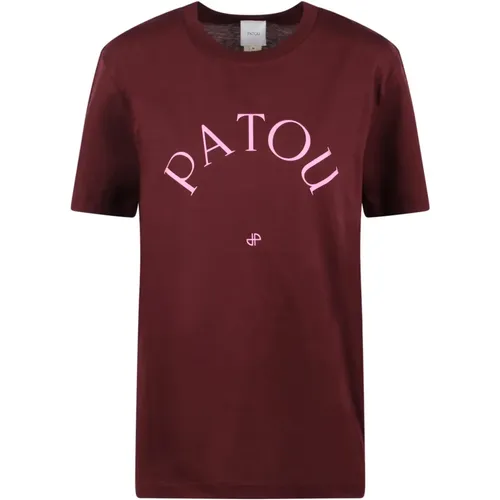 Logo-Print Rundhals T-Shirt Patou - Patou - Modalova