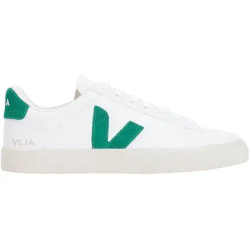 Weiße Emeraude Campo Sneakers , Herren, Größe: 43 EU - Veja - Modalova