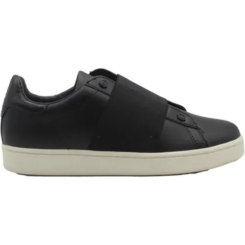 Black Elastic Sneakers , female, Sizes: 4 UK - MOA - Master OF Arts - Modalova