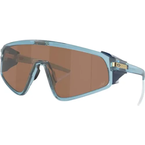 Sportliche Sonnenbrille Prizm Tungsten Stonewash - Oakley - Modalova