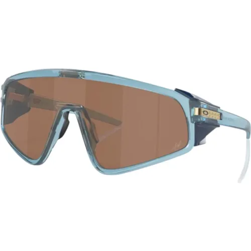 Sportliche Sonnenbrille Prizm Tungsten Stonewash , unisex, Größe: ONE Size - Oakley - Modalova