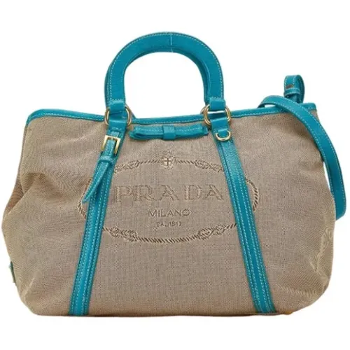 Pre-owned Canvas prada-bags , female, Sizes: ONE SIZE - Prada Vintage - Modalova