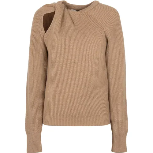 Cashmere Pullover mit Cut-out Frontdetails - Stella Mccartney - Modalova