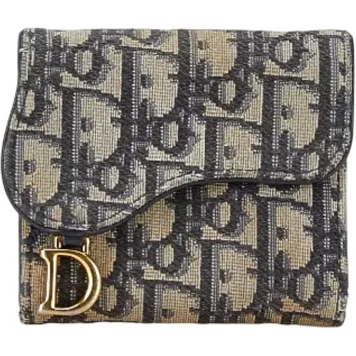 Pre-owned Canvas wallets , female, Sizes: ONE SIZE - Dior Vintage - Modalova