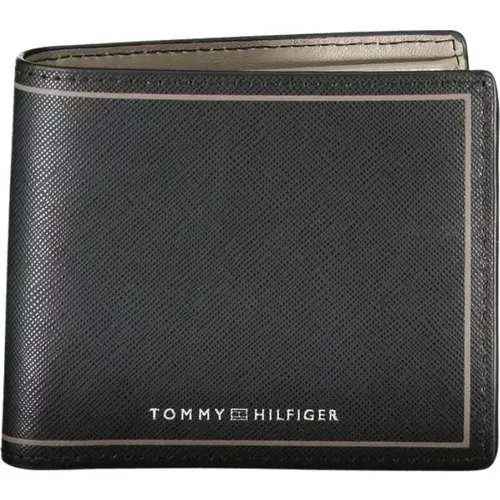 Leather Wallet , male, Sizes: ONE SIZE - Tommy Hilfiger - Modalova