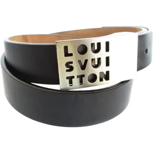 Pre-owned Leather belts , male, Sizes: ONE SIZE - Louis Vuitton Vintage - Modalova