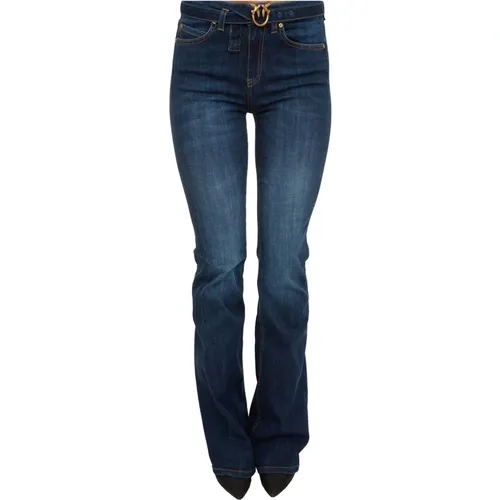 BLU Denim 5 Pocket Denim , female, Sizes: W29, W30 - pinko - Modalova