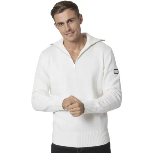 Off- Rollkragen-Zip-Pullover , Herren, Größe: XL - Karl Lagerfeld - Modalova