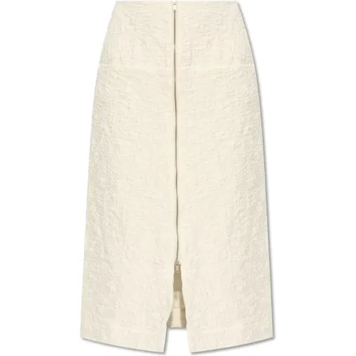 Textured skirt , female, Sizes: S, M, XS - Jil Sander - Modalova
