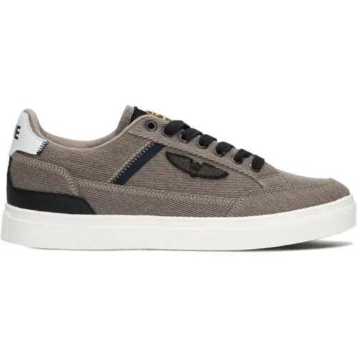 Beiger Low-Top-Sneaker Aztecor , Herren, Größe: 42 EU - PME Legend - Modalova