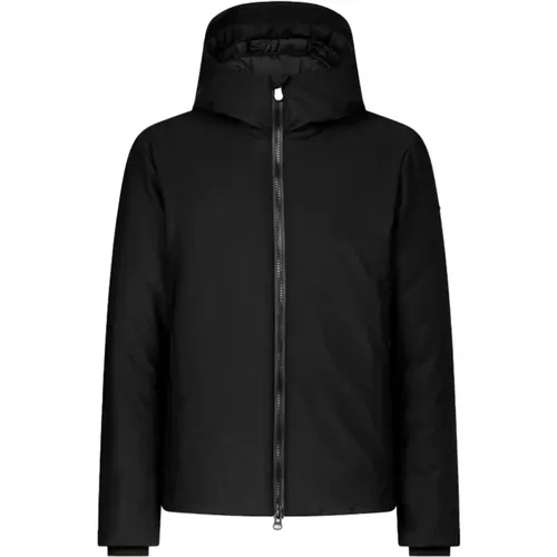 Short Jacket with Hood and Zip , male, Sizes: M, 2XL, XL, S, 3XL - Save The Duck - Modalova