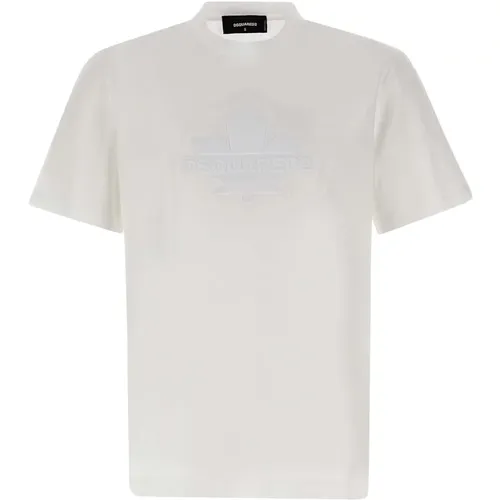 T-shirts and Polos , male, Sizes: L, S - Dsquared2 - Modalova