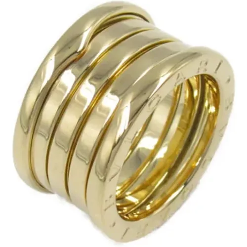 Pre-owned Gold rings , female, Sizes: ONE SIZE - Bvlgari Vintage - Modalova