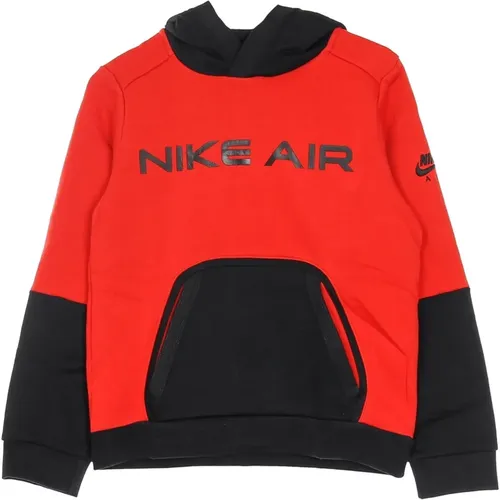 University /Black Air Hoodie , Damen, Größe: XL - Nike - Modalova