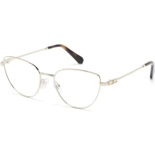Goldene Optische Brille Must-Have , Damen, Größe: 53 MM - Swarovski - Modalova