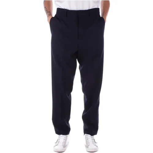 Logo Rücken Reißverschluss Hose , Herren, Größe: XL - Emporio Armani - Modalova