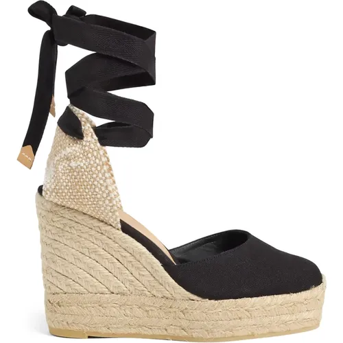 Carina/8Ed/001 11 cm Wedges , female, Sizes: 4 UK, 7 UK, 3 UK, 5 UK - Castañer - Modalova