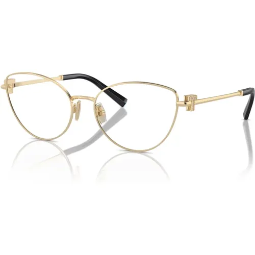 Gold Eyewear Frames , unisex, Sizes: 56 MM - Tiffany - Modalova