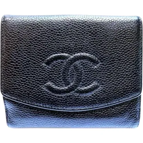 Pre-owned Leather wallets , female, Sizes: ONE SIZE - Chanel Vintage - Modalova