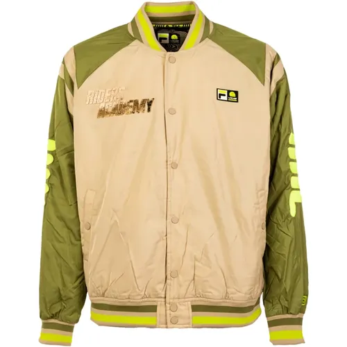 Multicolored Winter Bomber Jacket , male, Sizes: XL - Fila - Modalova