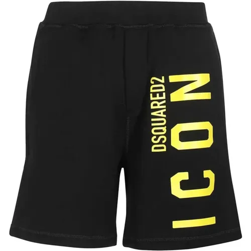 Cotton Shorts Ss22 , male, Sizes: L - Dsquared2 - Modalova