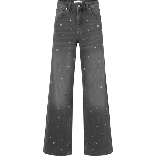 Verzierte Straight Leg Jeans , Damen, Größe: W28 - Essentiel Antwerp - Modalova