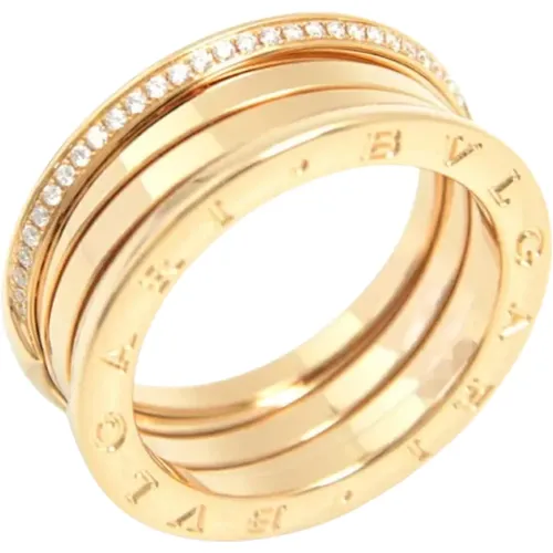 Pre-owned Metal rings , female, Sizes: ONE SIZE - Bvlgari Vintage - Modalova