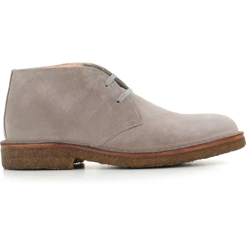 Light Grey Suede Ankle Boots , female, Sizes: 5 UK, 4 UK, 3 UK, 7 UK, 6 UK - Astorflex - Modalova