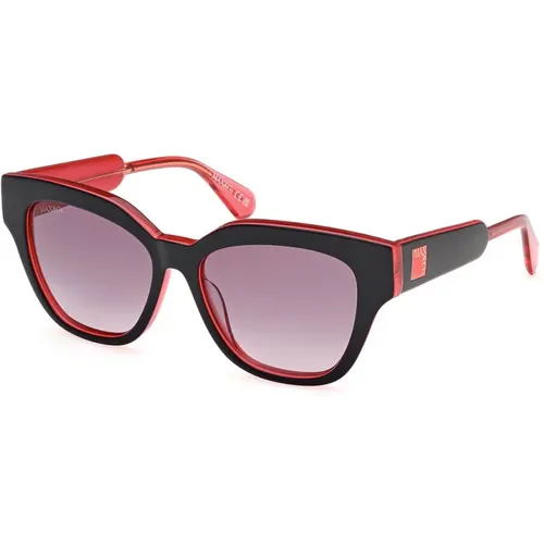 Azetat-Sonnenbrille für Frauen , unisex, Größe: ONE Size - Max & Co - Modalova