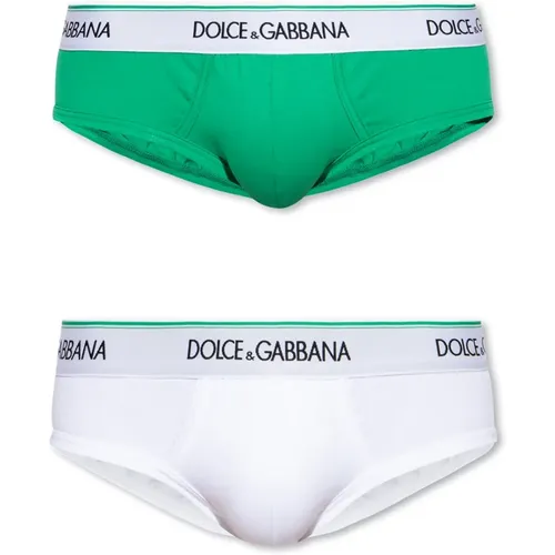 Zweierpack Unterhosen , Herren, Größe: M - Dolce & Gabbana - Modalova