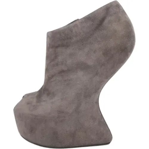 Pre-owned Suede boots , female, Sizes: 5 UK - Giuseppe Zanotti Pre-owned - Modalova