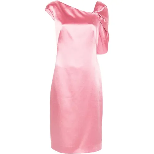 Asymmetric Midi Dress , female, Sizes: M - Givenchy - Modalova