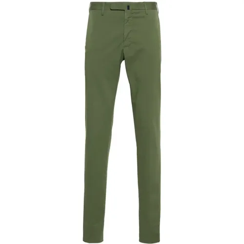 Slim-Fit Cotton Trousers , male, Sizes: XL, L, M - Incotex - Modalova