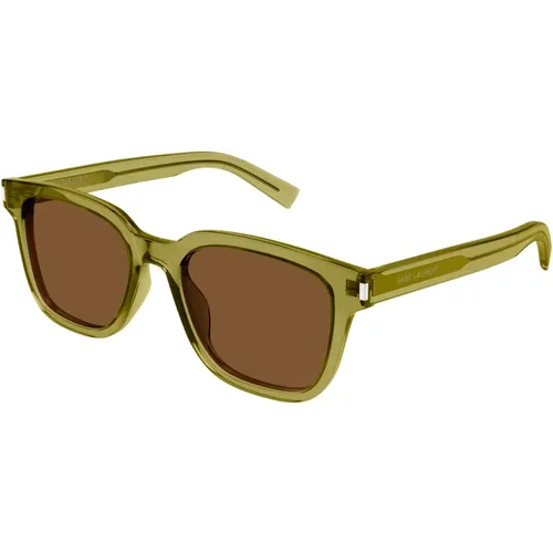 Sonnenbrille SL 711 Farbe 005 , Herren, Größe: 52 MM - Saint Laurent - Modalova