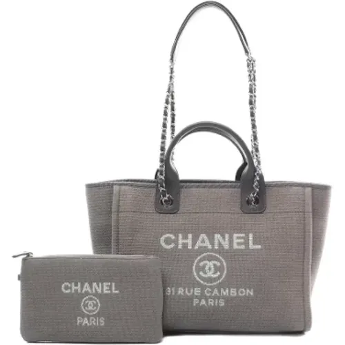 Pre-owned Leather totes , female, Sizes: ONE SIZE - Chanel Vintage - Modalova