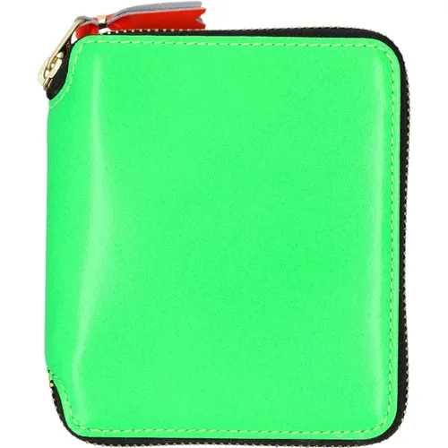 Super Fluo Zip Wallet , unisex, Sizes: ONE SIZE - Comme des Garçons - Modalova