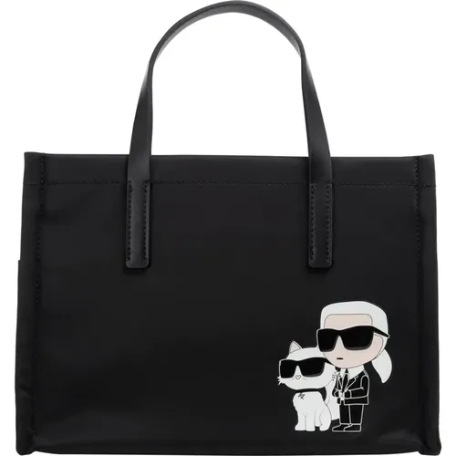 Patterned K/Ikonik Handbag , female, Sizes: ONE SIZE - Karl Lagerfeld - Modalova