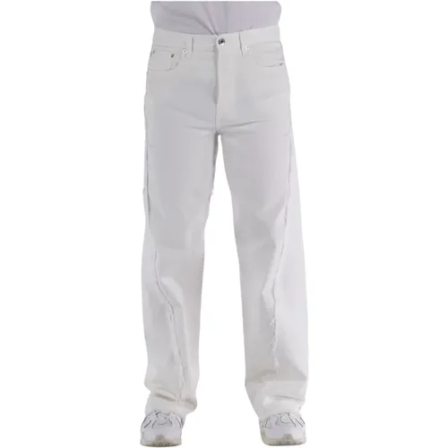 Stylish Baggy Fit Denim Jeans , male, Sizes: W30, W34 - Lanvin - Modalova