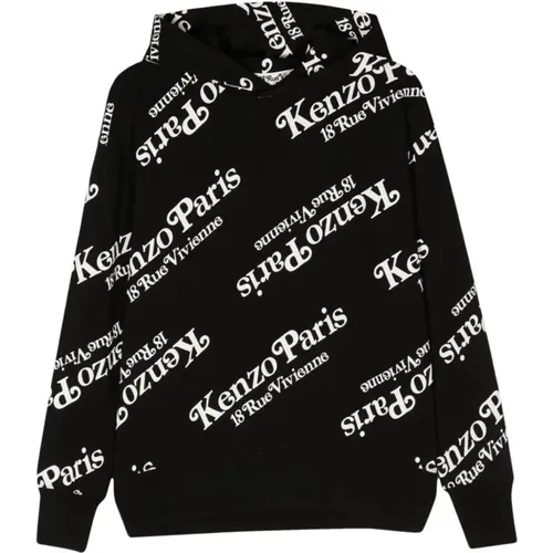 Verdy Oversize Hoodie in Schwarz , Herren, Größe: 2XL - Kenzo - Modalova