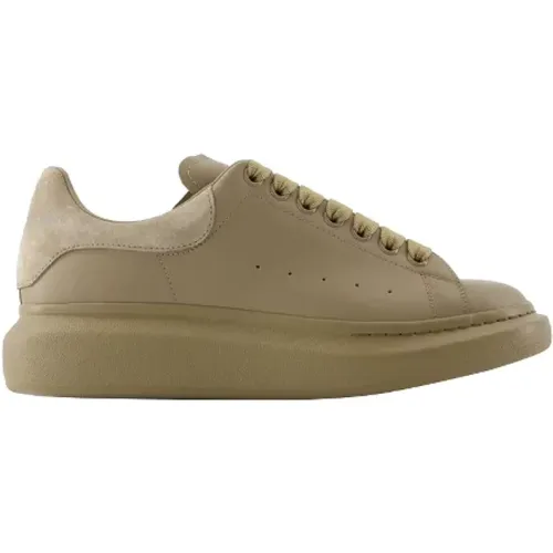 Leather sneakers , male, Sizes: 10 UK - alexander mcqueen - Modalova