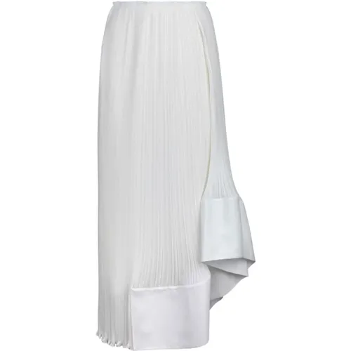 Pleated Midi Skirt , female, Sizes: XS - Lanvin - Modalova