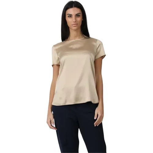 Silk T-Shirt Set Cortona , female, Sizes: XL - Max Mara - Modalova